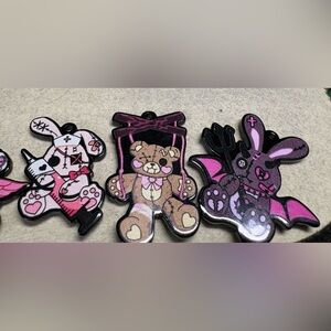 👻👻Creepy GOTH animal DIY Charms/Halloween